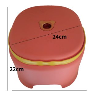 Portable plastic stool type B